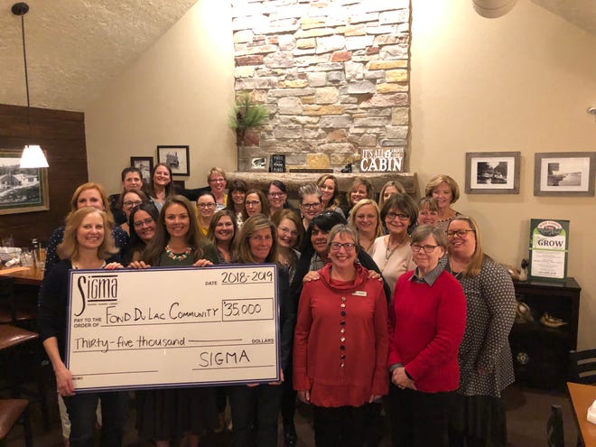 Organized by a group of 35 local women, SIGMA Holiday House is the organization's only annual fundraiser and in 2018 raised $35,000 for the Fond du Lac community.