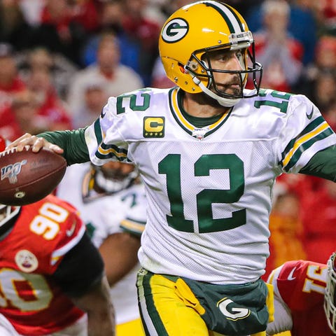 Aaron Rodgers has accounted for nine touchdowns in