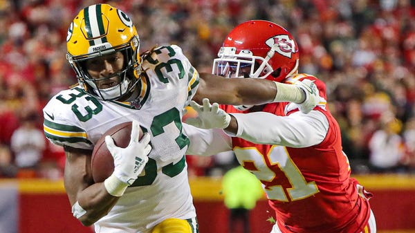 4. Packers (3): What a weapon Aaron Jones is becom