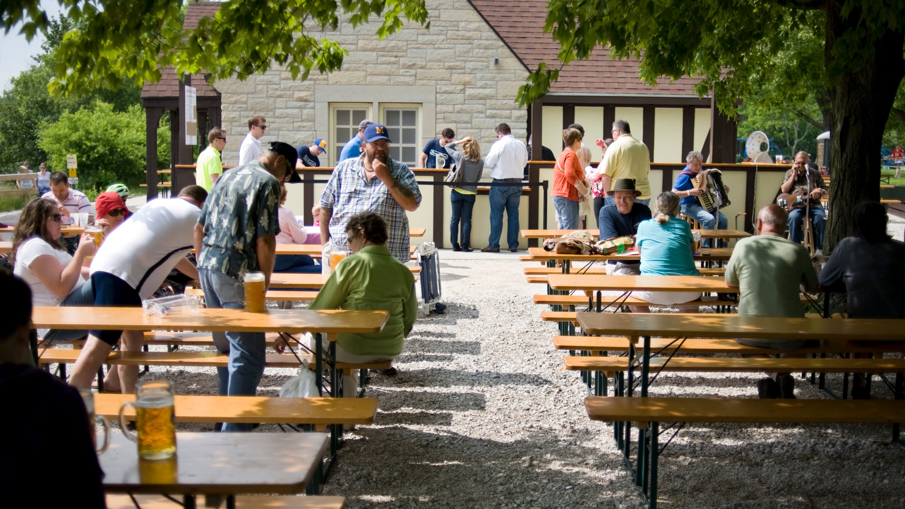 Estabrook Beer Garden Is Selling 100 Picnic Tables And Benches