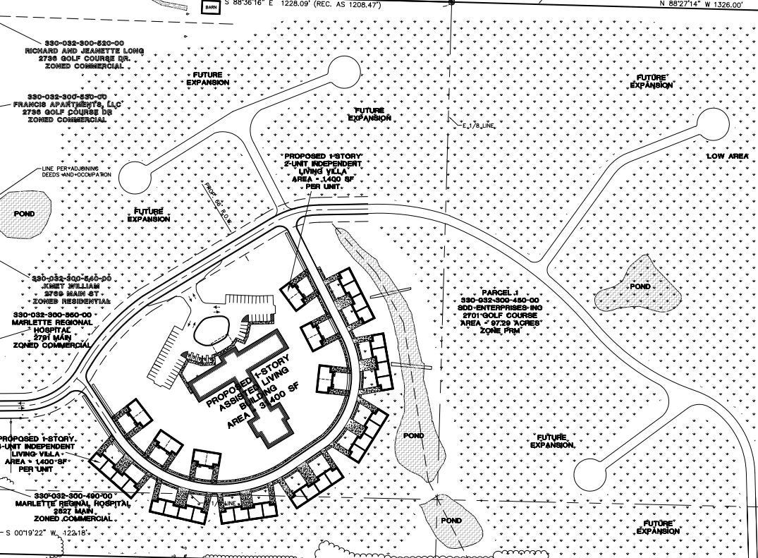 Marlette golf course could 9.5M assisted living facility