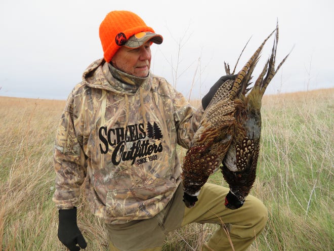 Due to standing crops and wet conditions, pheasant hunting has been challenging this fall.
