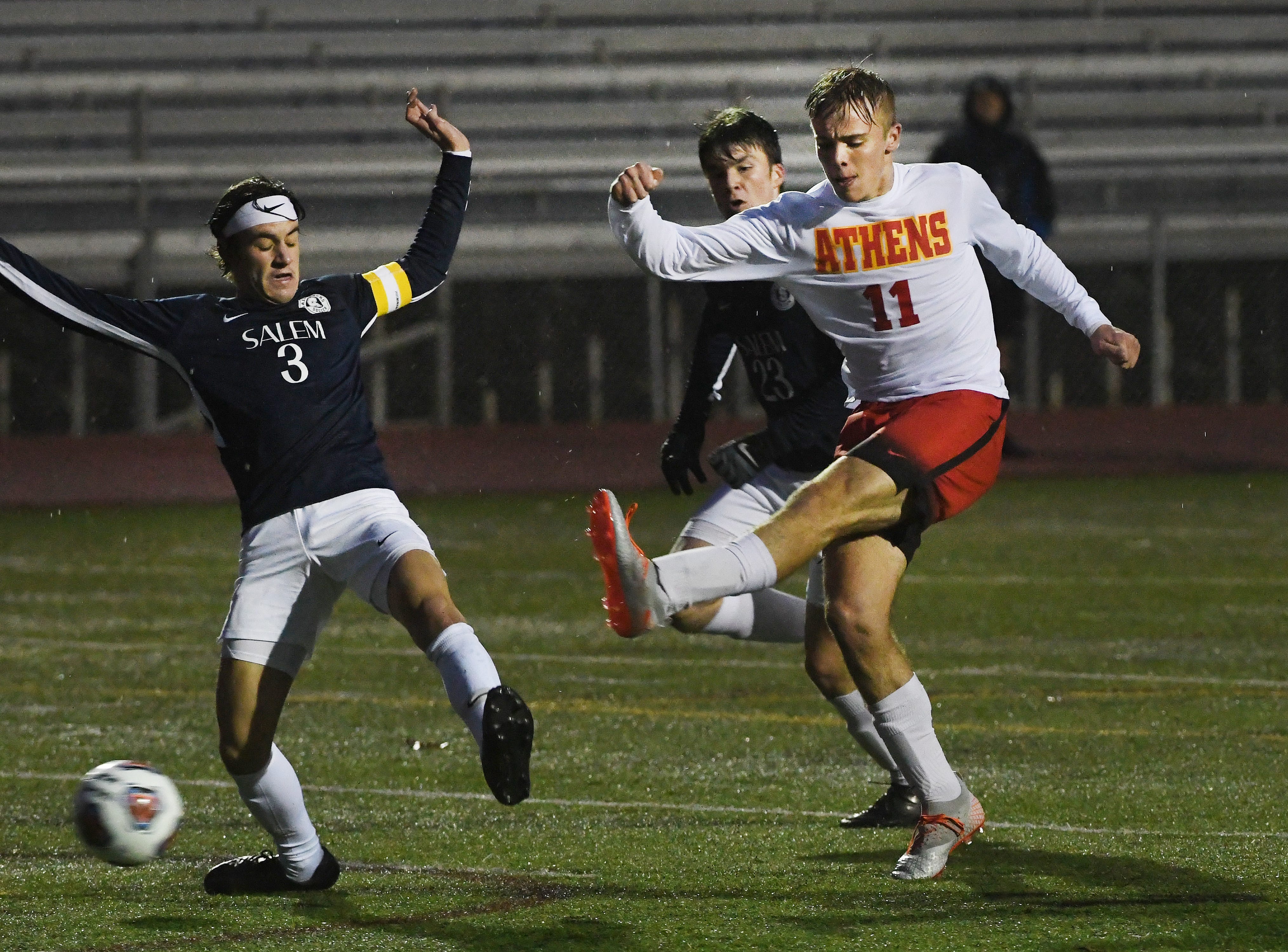 Troy Athens rides fivegoal outburst past Salem, into Division 1 boys
