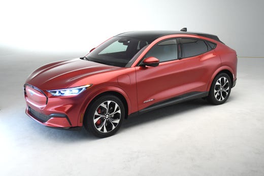 Ford Takes The Wraps Off The 45 000 Mustang Mach E Electric Suv