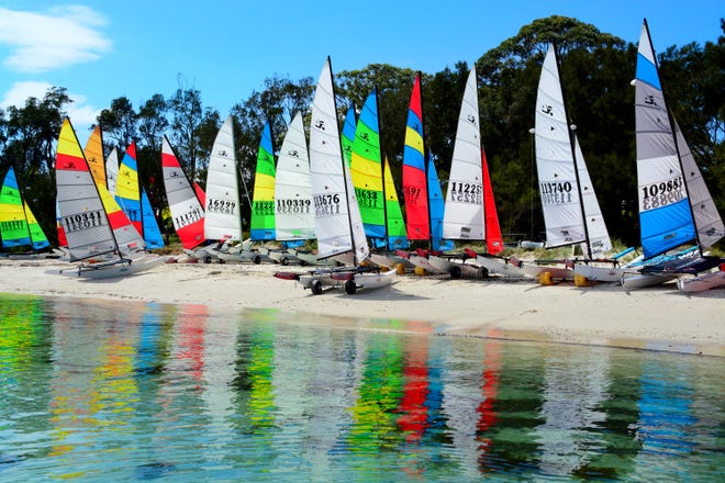 The Hobie 16 World Championship will take place off Captiva Island from Nov. 1-16.