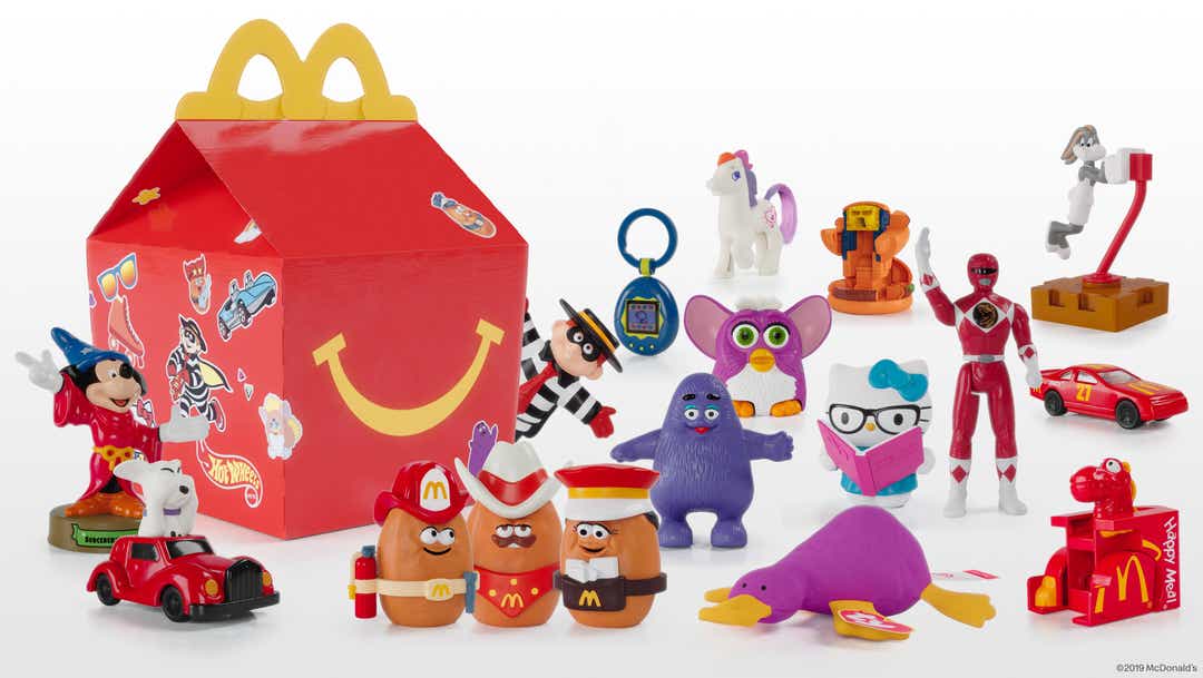 McDonald's celebrates Happy Meal's 40th anniversary by bringing back retro toys - USA TODAY