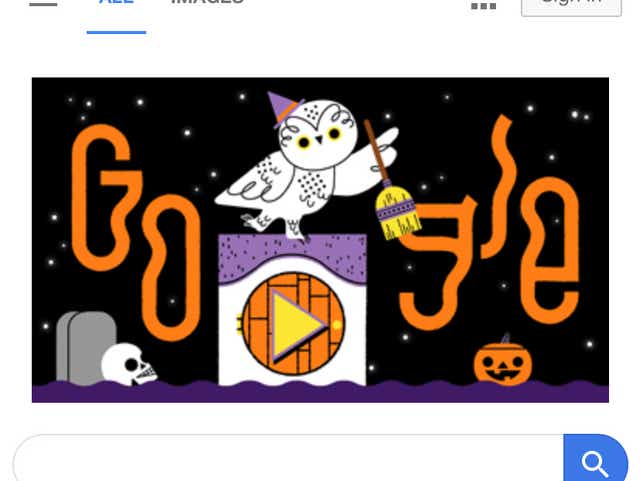Halloween 2019 Google Doodle Becomes Spooky Game Of Seven Doors