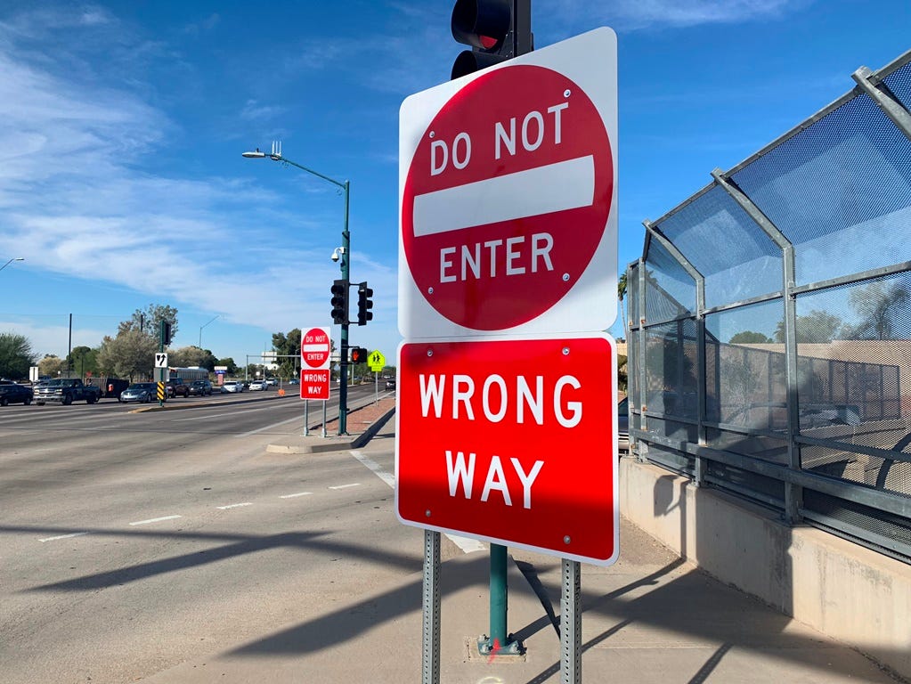 ADOT installs hundreds more visible wrong-way signs along Phoenix freeways