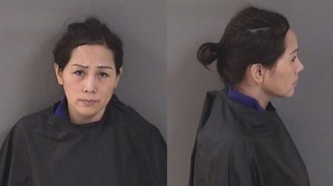 Peixia Zhang, 47, of Vero Beach, was served with an active Indian River County warrant and charged with racketeering, deriving support from proceeds of prostitution and engaging in prostitution, according to the Indian River County Sheriff's Office.