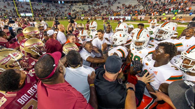 Fsu Football Vs Miami Hurricanes Video Highlights Score