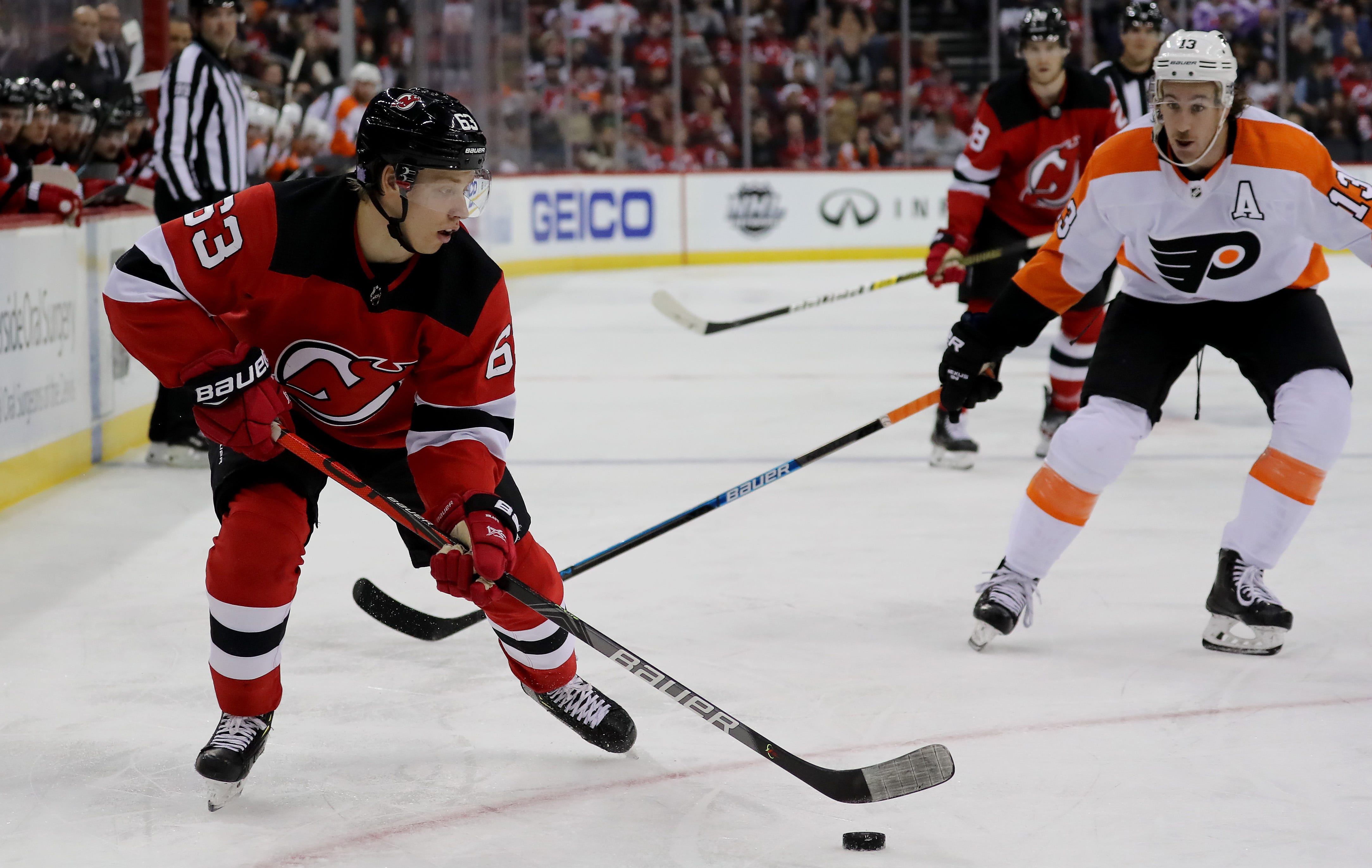 new jersey devils play