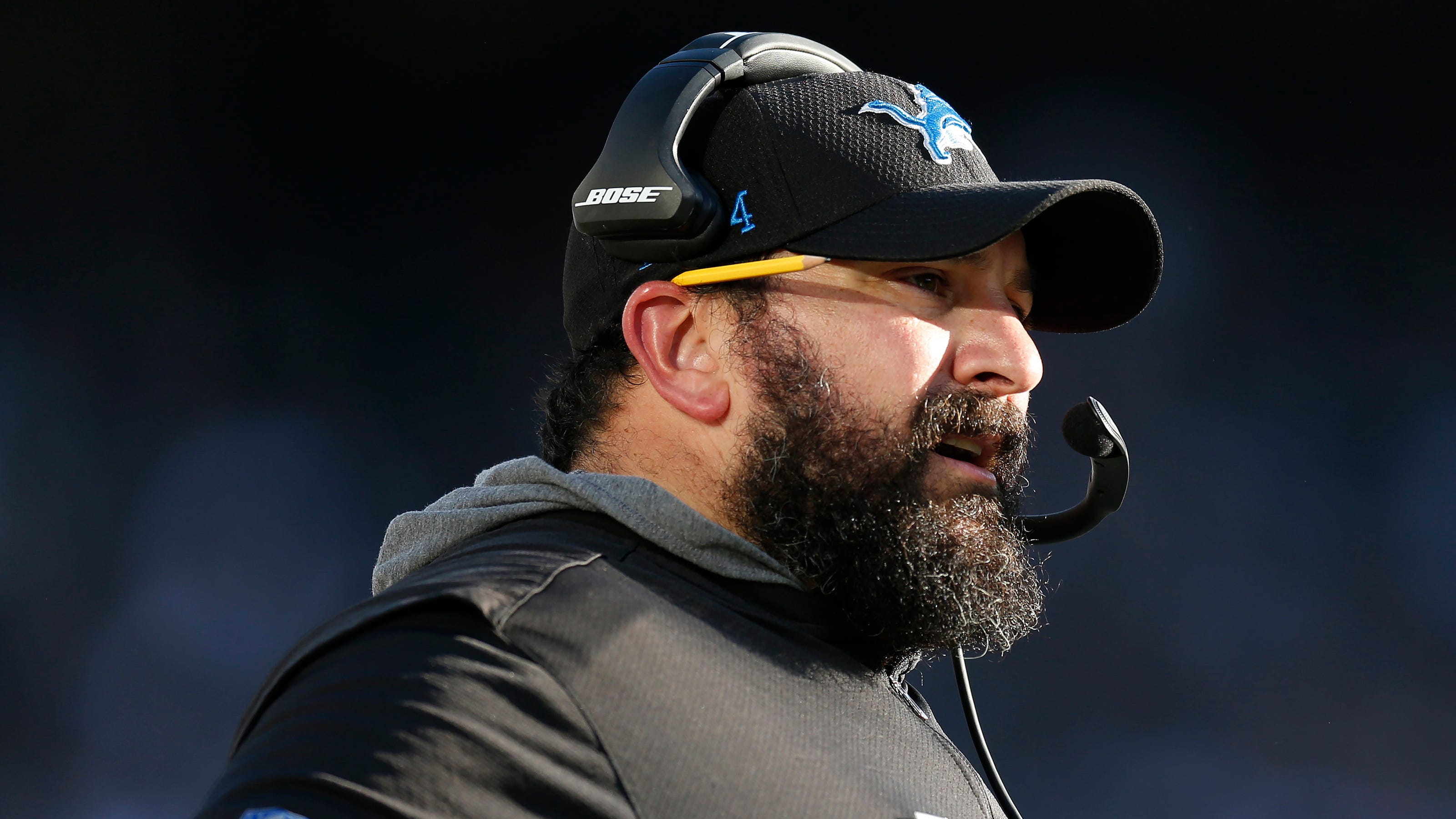 Detroit Lions' Matt Patricia won't take over defense play-calling