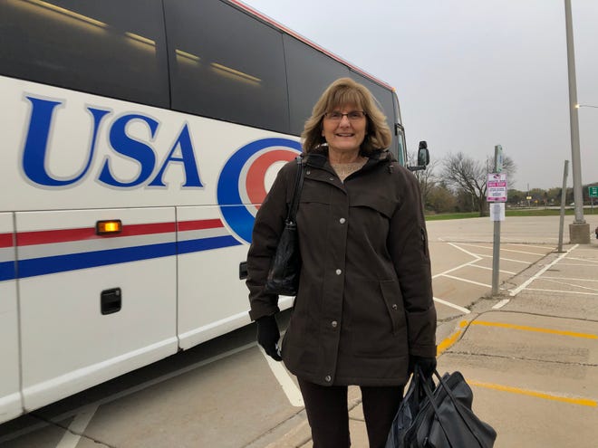 Cheryl Rath takes route 906 from Big Bend to her job in downtown Milwaukee nearly everyday. Waukesha County has proposed cutting the route, which transportation officials say has increasing costs and decreasing ridership.