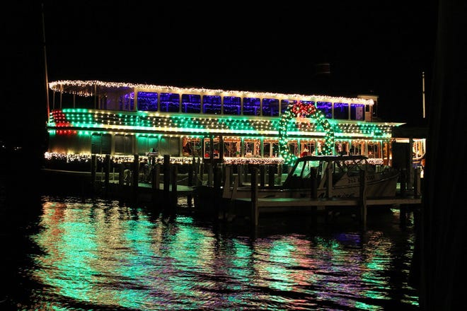 The Santa Cruise is annual tradition on Lake Geneva.