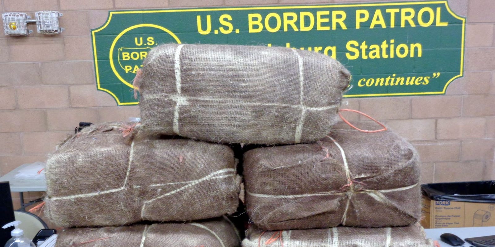 U S Border Patrol Agents Seize Marijuana Haul Near Lordsburg Nm