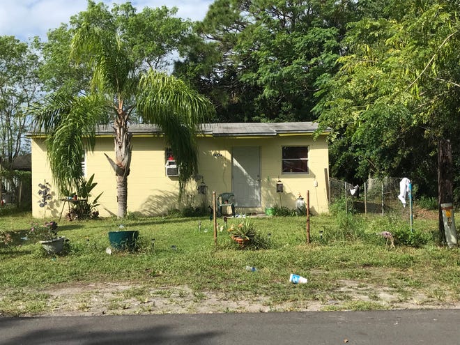 Deputies responded to this home in the 14700 block of Southwest 172nd Avenue of Indiantown, and found a 14-year-old with a gunshot wound who later died at a hospital Sunday. This picture was taken the following day, Monday Nov. 4, 2019.