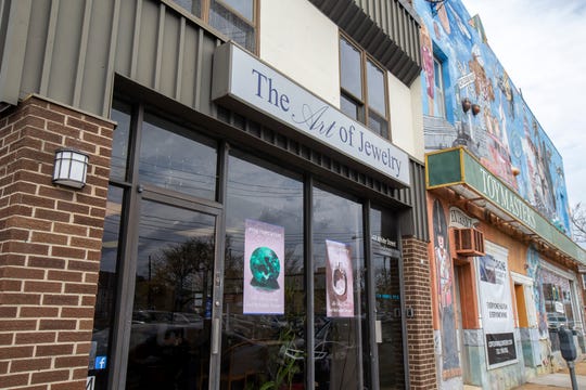 The Art of Jewelry, a Red Bank-based business that designs and sells jewelry, in Red Bank, NJ Tuesday, November 5, 2019. 