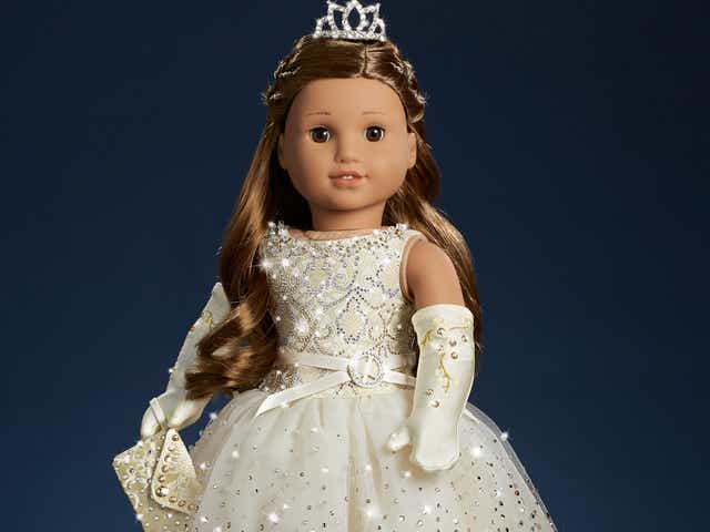 American Girl Makes 5 000 Doll Covered In Swarovski Crystals