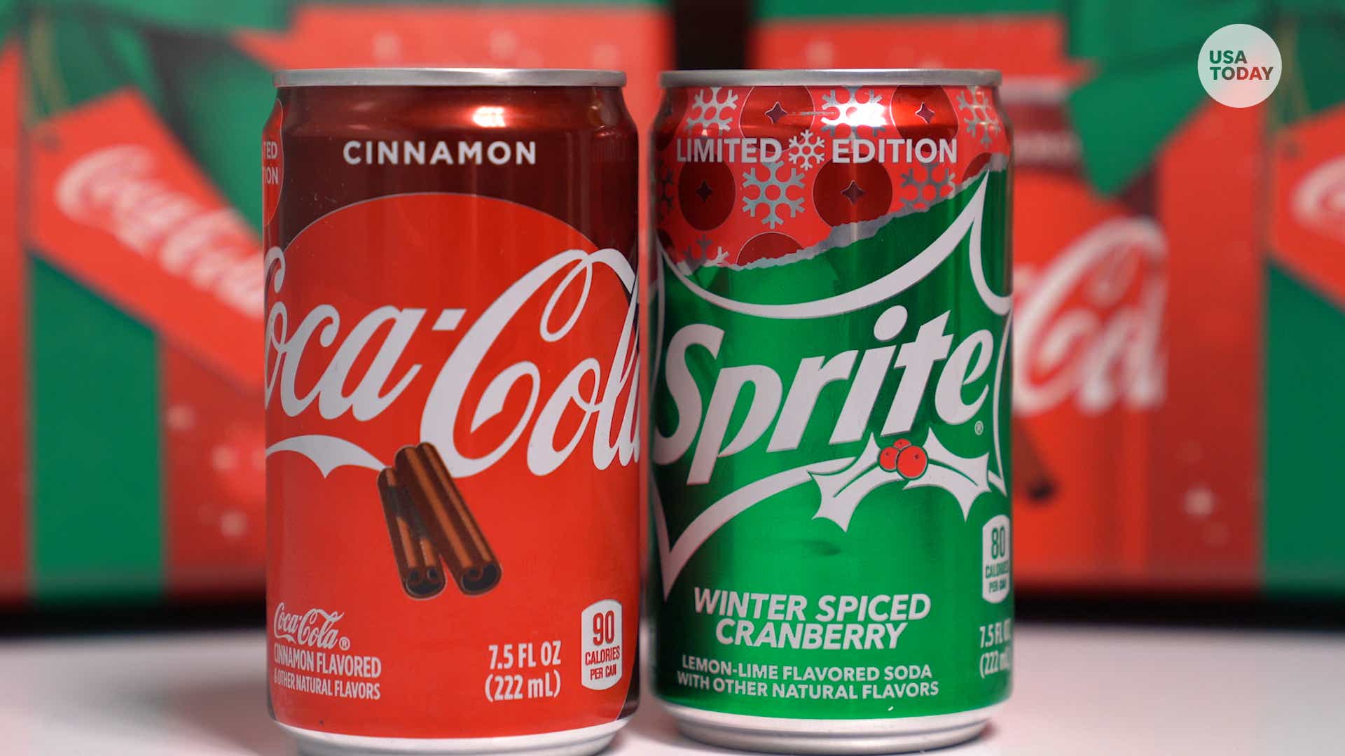 Coca Cola Has Released Two Limited Edition Holiday Flavored Sodas