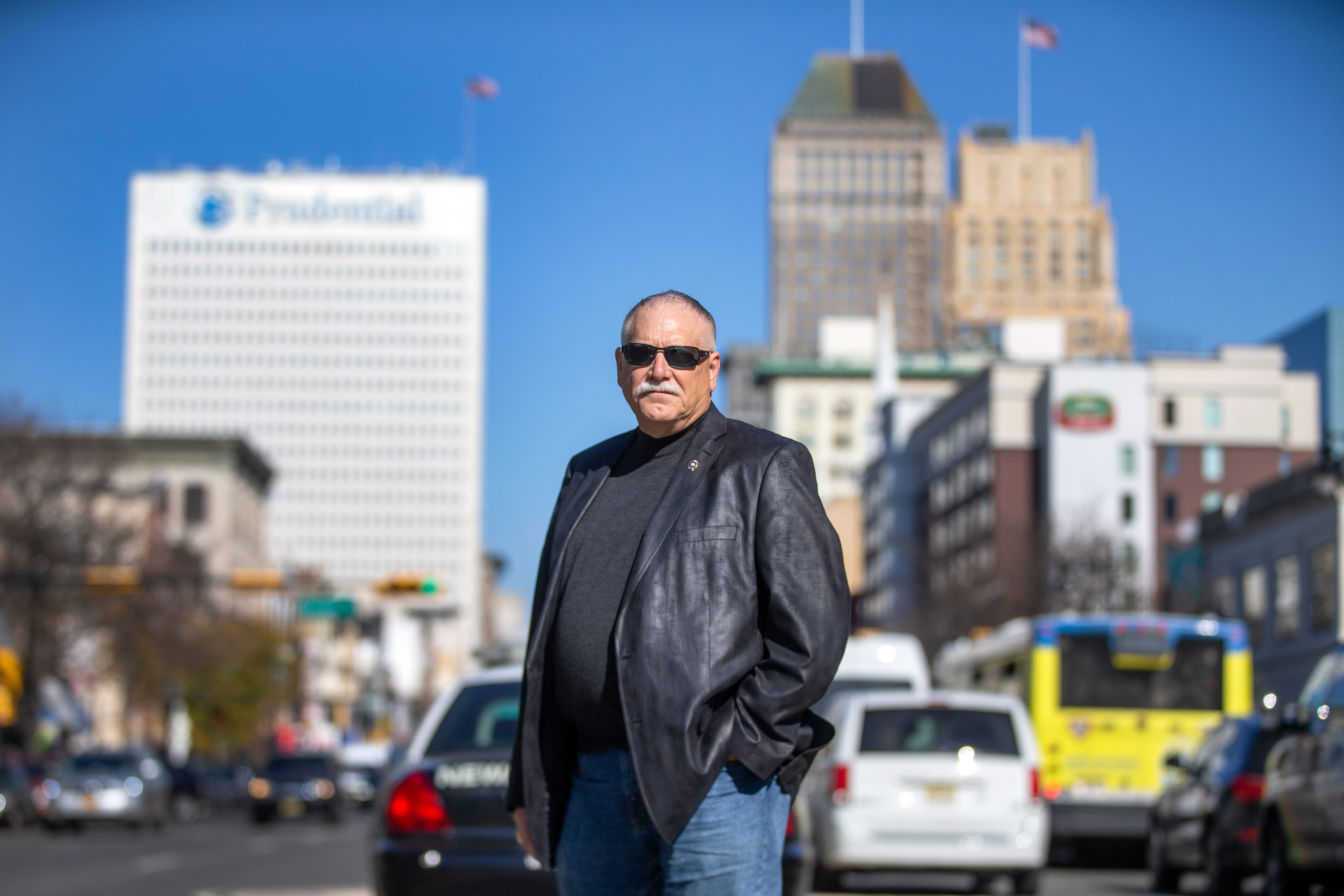 Former Newark Police Captain Barry Colicelli (shown in Newark) saw how crack devastated the impoverished city in the late 1980s and '90s.