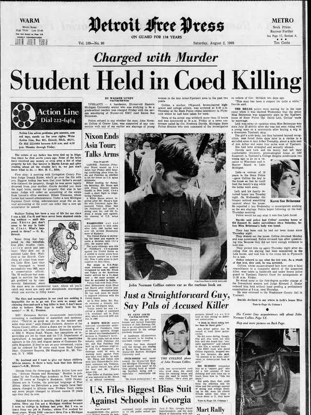 John Norman Collins Michigan Murders Serial Killer Cases Unsolved