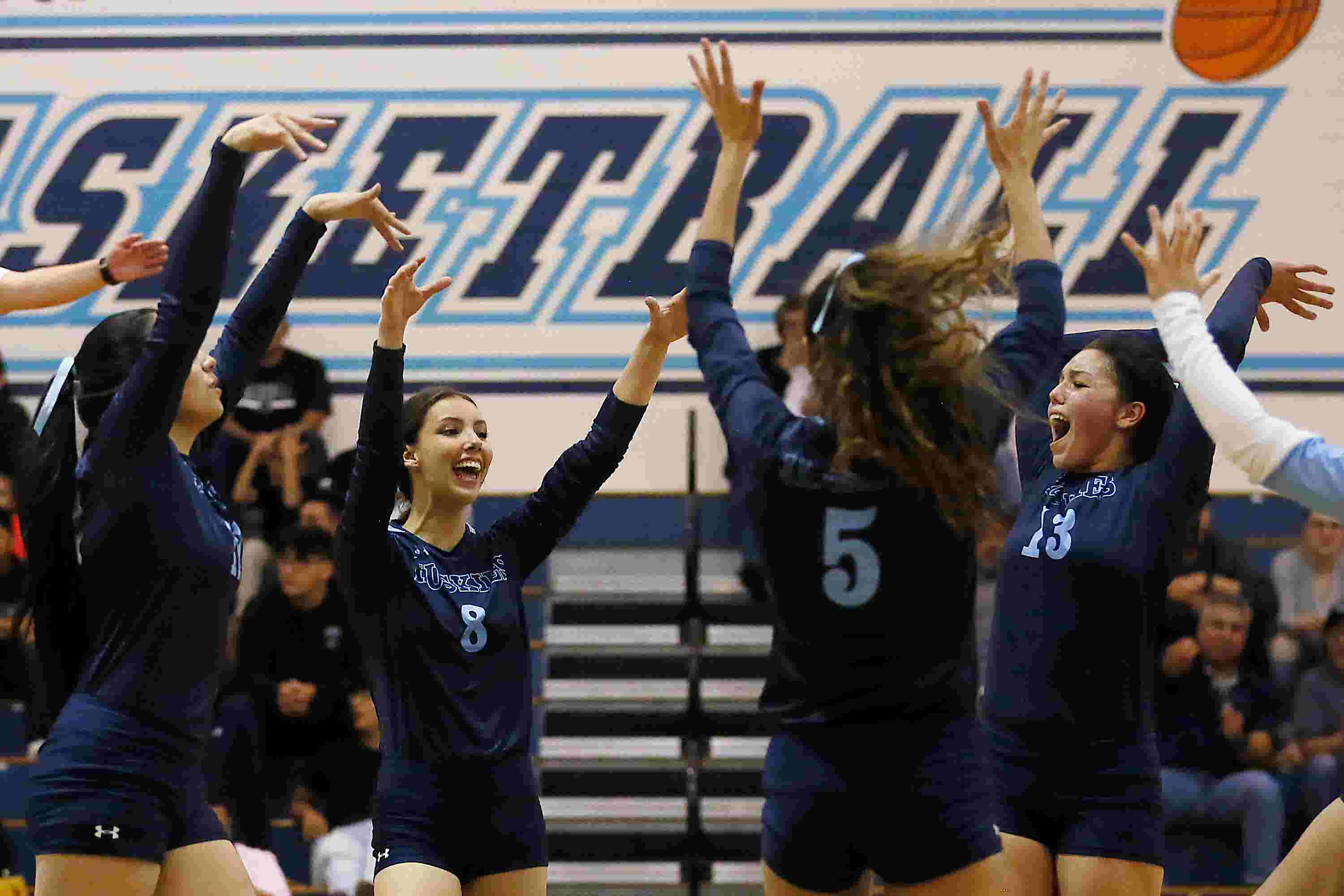 Eastlake volleyball player Janey Cortez talks about win Tuesday vs. Burges