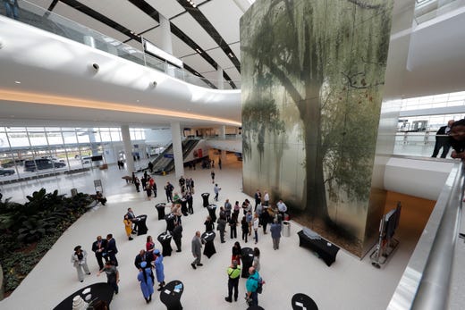 New Orleans airport: Brand-new terminal features tastes of NOLA