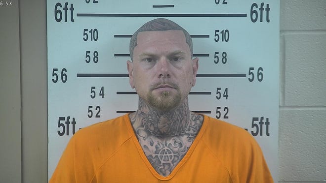 Adam Curtis Williams, 33, was booked into the Kleberg County jail in South Texas about 10 p.m. Wednesday on suspicion of felony theft of service and assault on a peace officer.