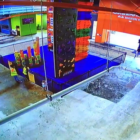 Screenshot of video footage.