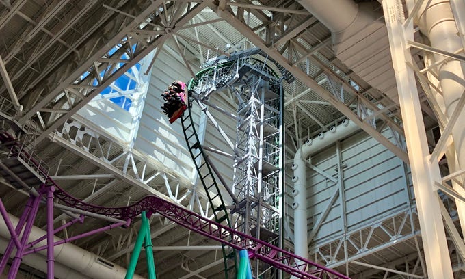 American Dream mall: See the rides at Nickelodeon Universe