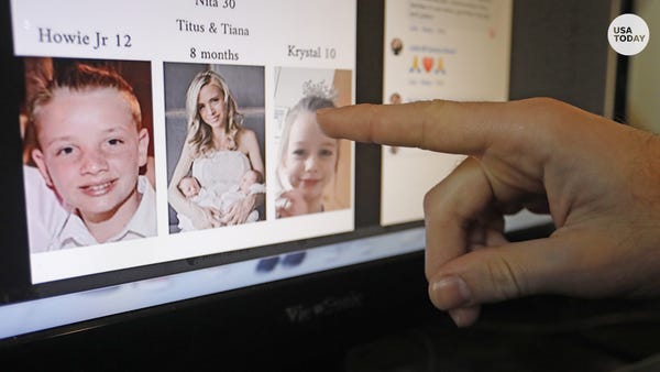 These are the 9 family members killed in the north