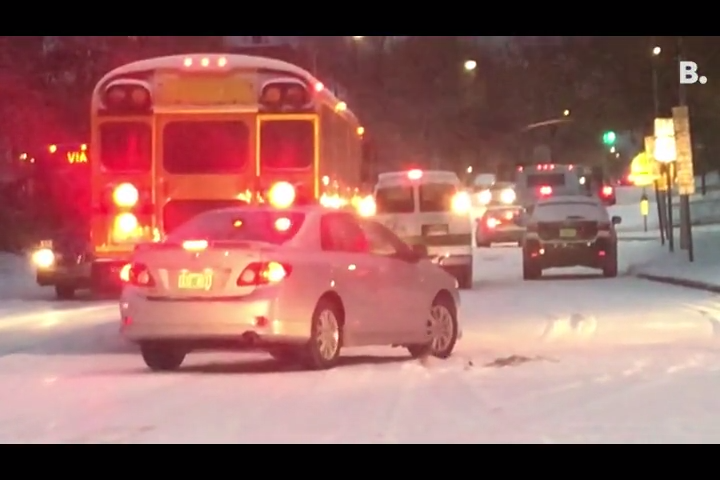 Burlington blames unexpected snow for last Friday's slip-sliding commute - Burlington Free Press