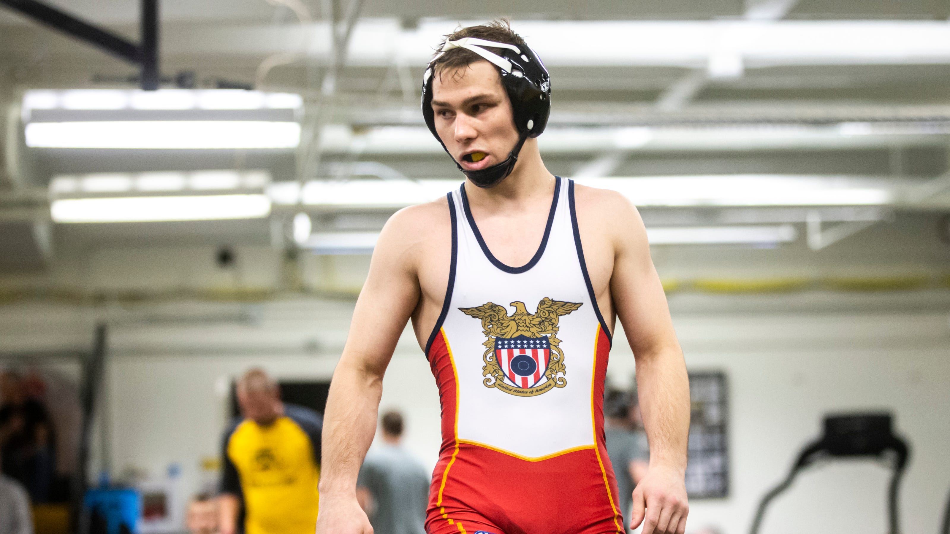 Iowa wrestlers Alex Marinelli, Spencer Lee and more discuss the opportunity  to wrestle at the HWC Showdown Open