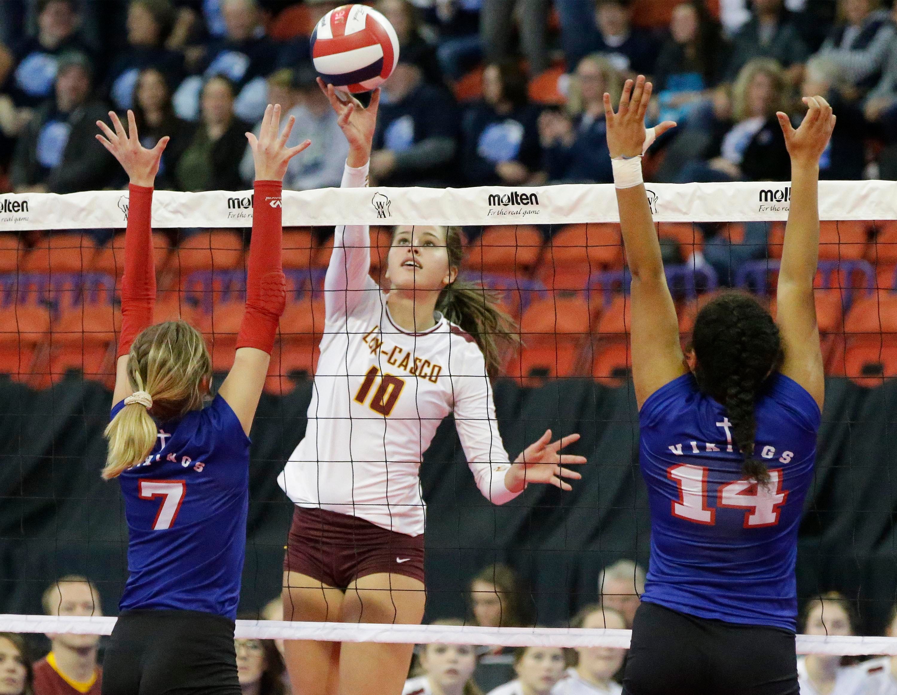 WIAA state volleyball LuxemburgCasco ready to write final chapter