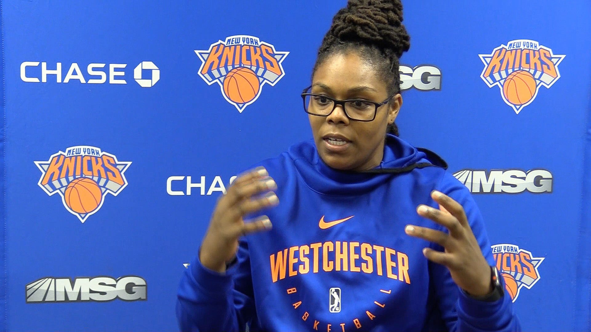 first female coach for NY Knicks 