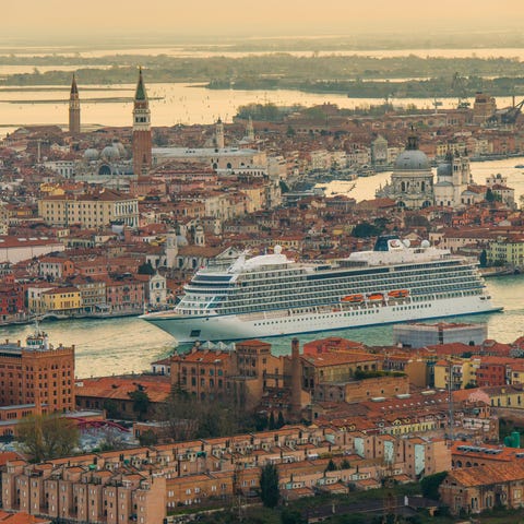No. 3 cruise line in the Mediterranean: Viking Oce