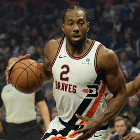 Kawhi Leonard has played in seven of the Clippers'