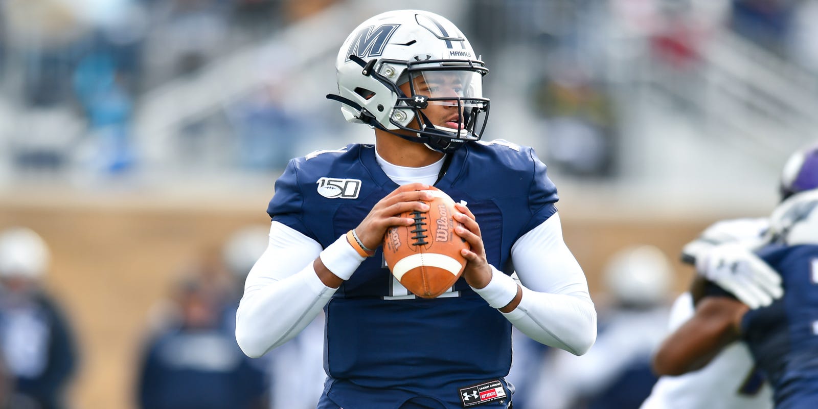 Bahar Tosses Five Tds As Monmouth Tops North Alabama 49 38