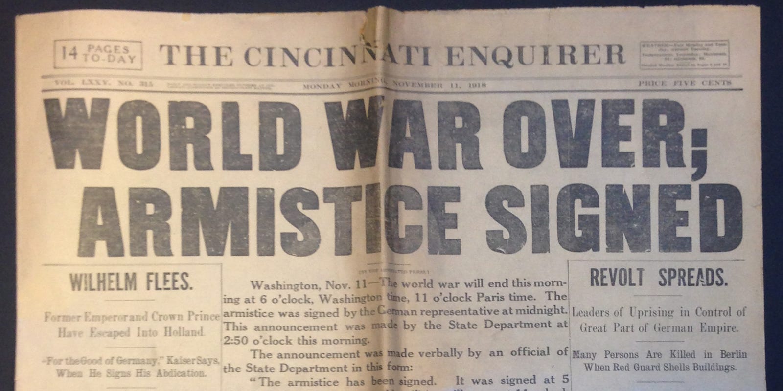 what if world war 1 never ended