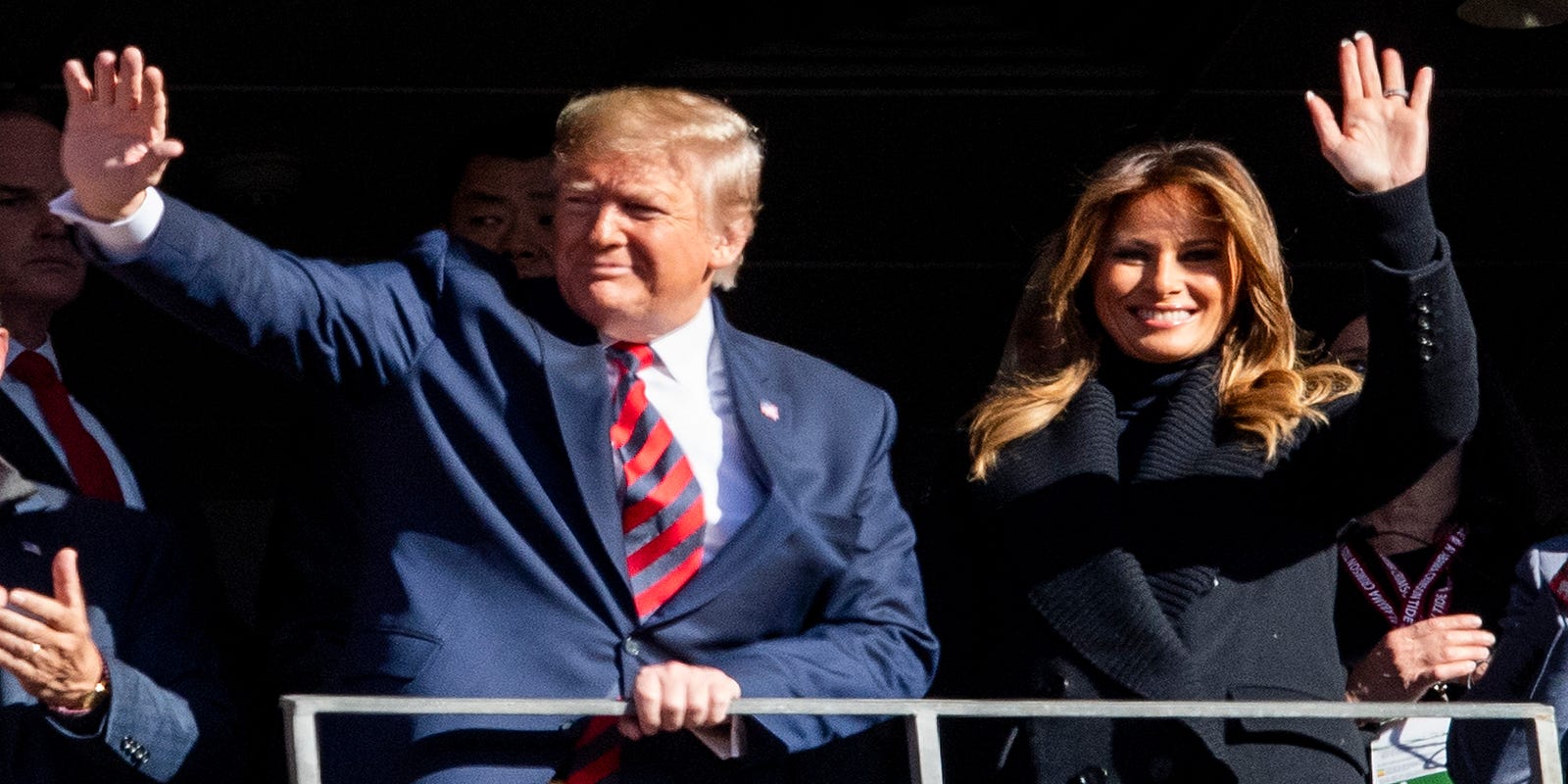 Donald Trump Receives Warm Welcome At Lsu Alabama Game