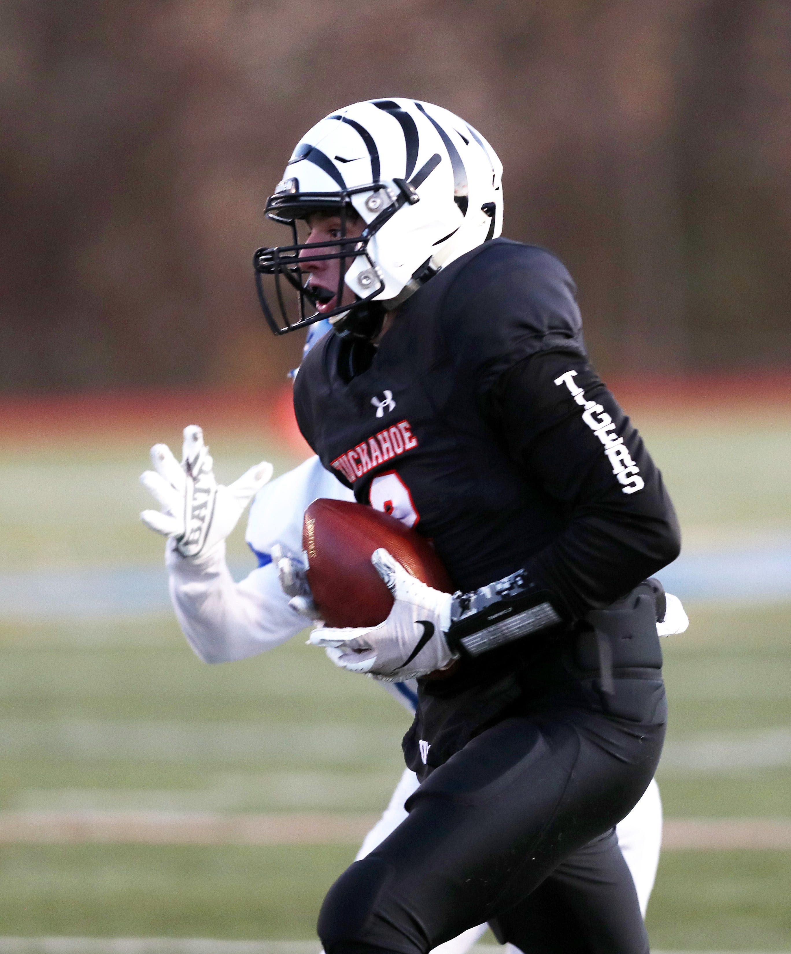 Tuckahoe football wins Section 1 championship, loses MVP to suspension