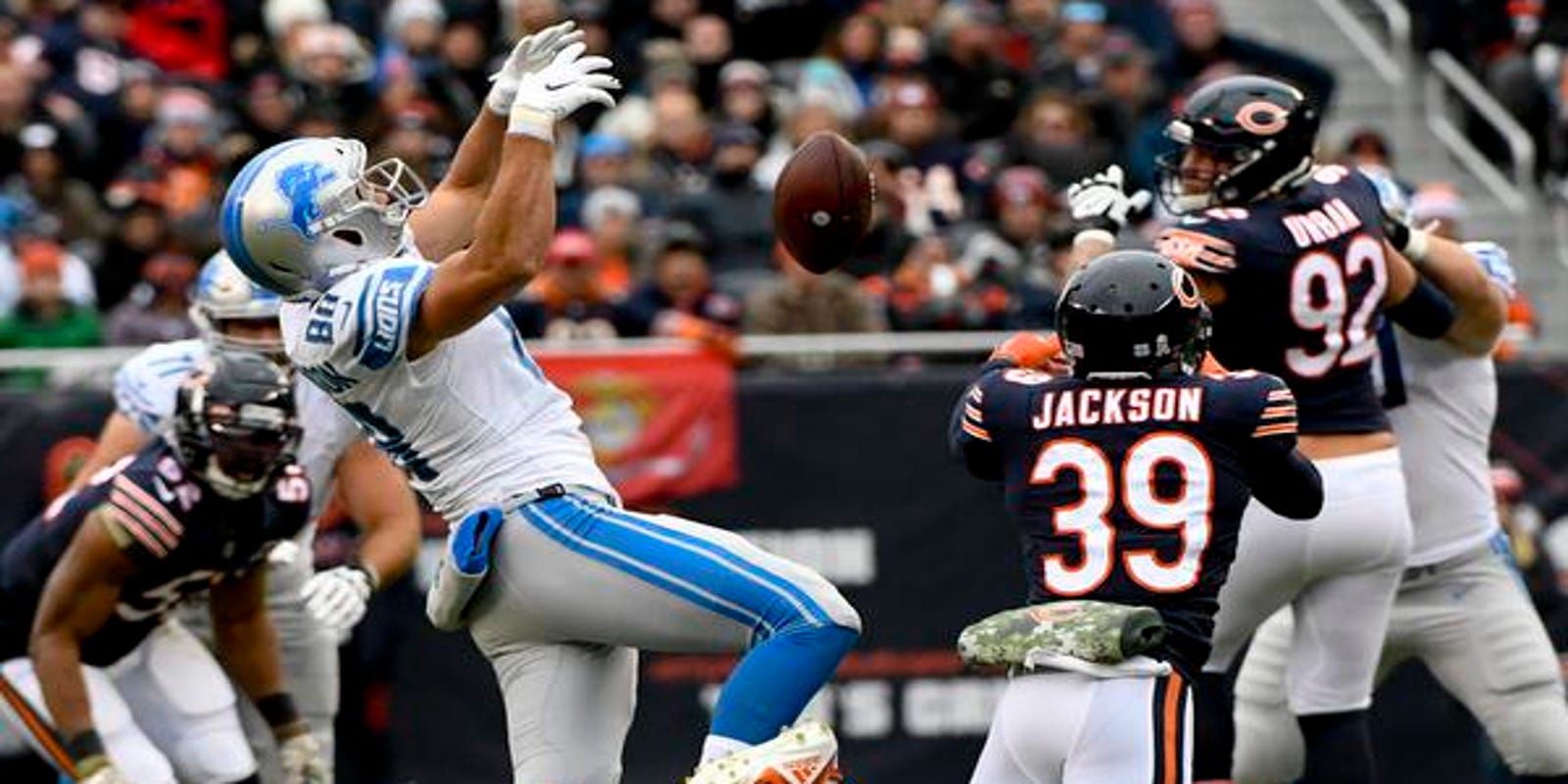 Detroit Lions Lose With Jeff Driskel At Qb 20 13 At Chicago