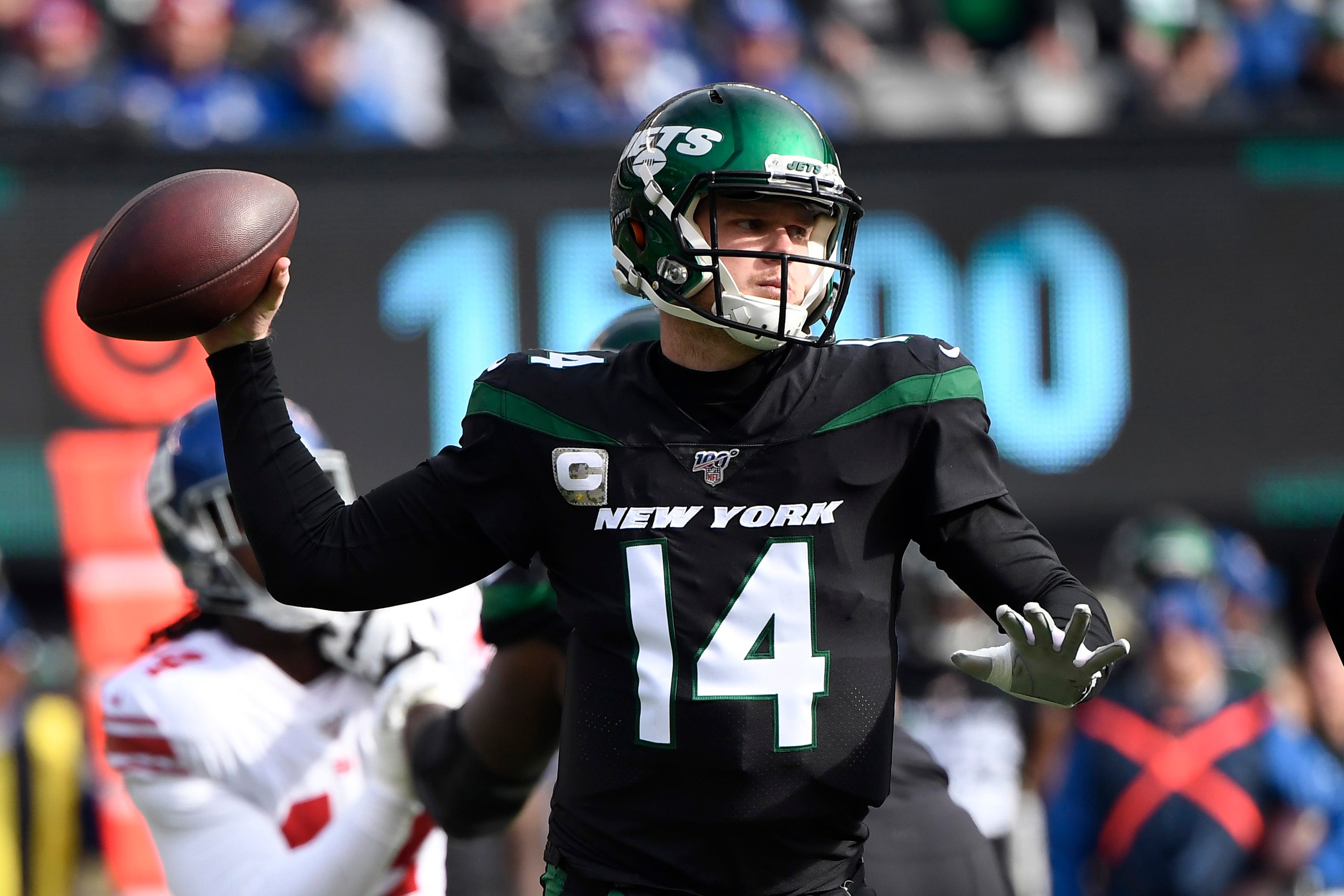 sam darnold jets jersey
