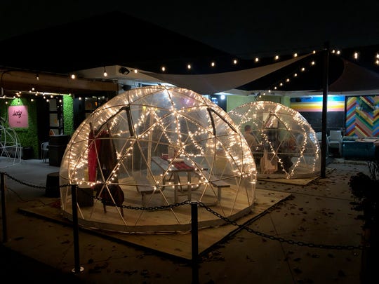 Dining Igloos Return To Area Restaurants With The Winter Weather