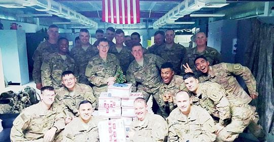 In 12 years, Holiday 4 Heroes has shipped 10,000 boxes to troops deployed to combat zones overseas, namely Iraq, Afghanistan and Syria.
