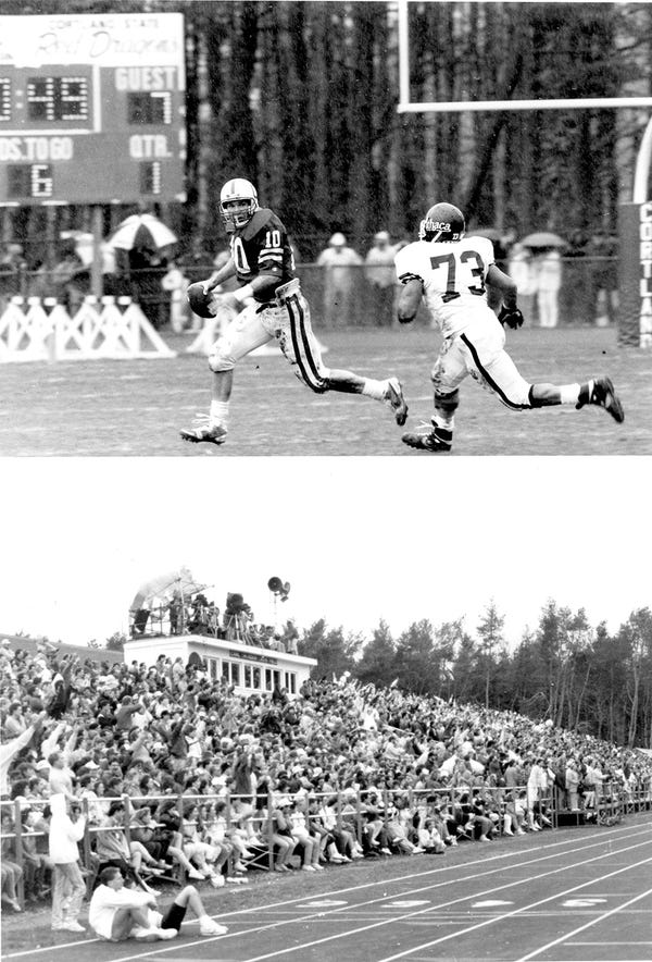SUNY Cortland vs. Ithaca College football 'A great conflict'