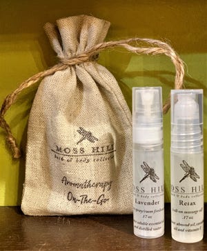 Moss Hill's aromatherapy on the go