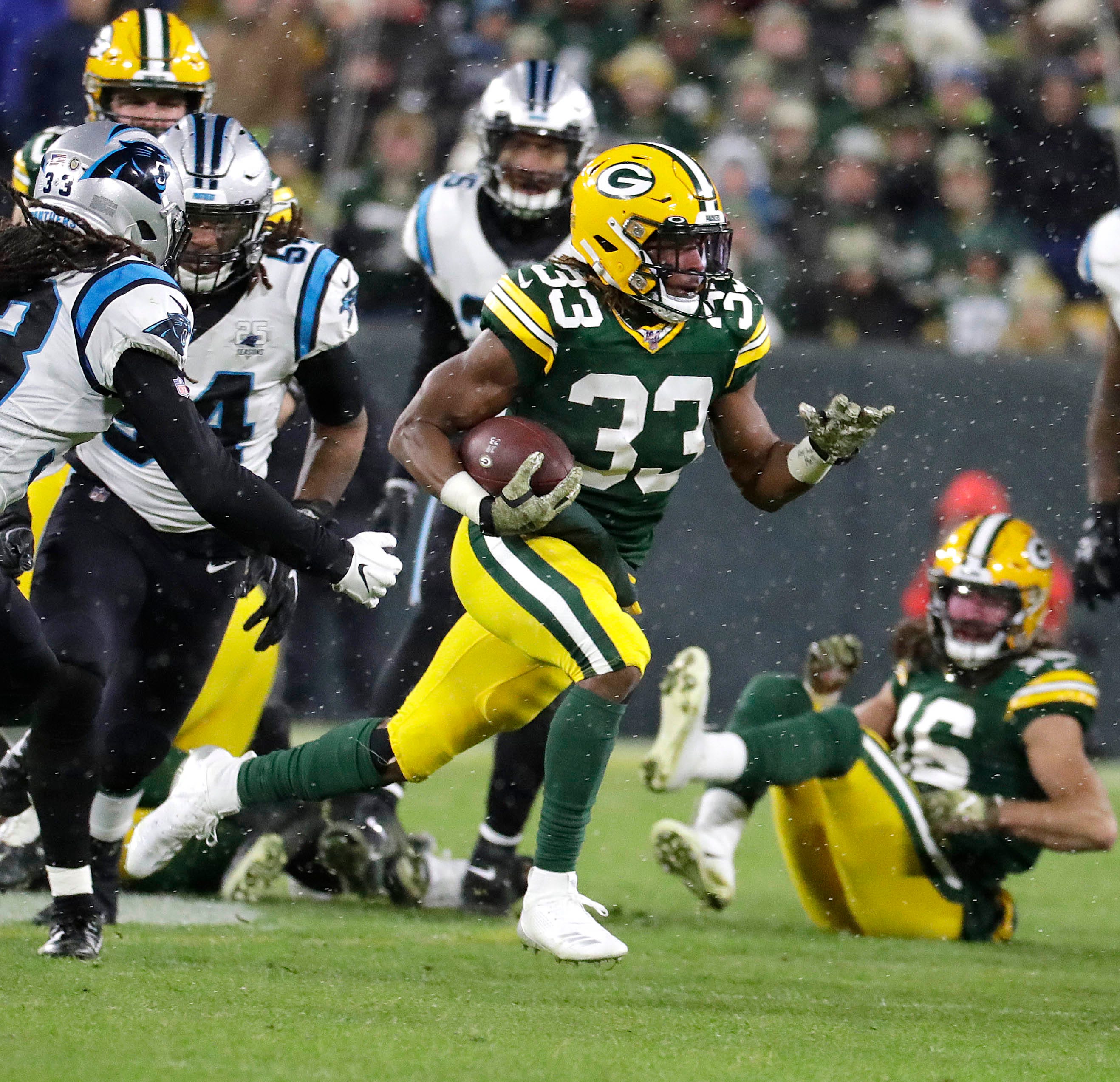 Green Bay Packers Driven To Overcome Odds Aaron Jones Nobody S Underdog Anymore