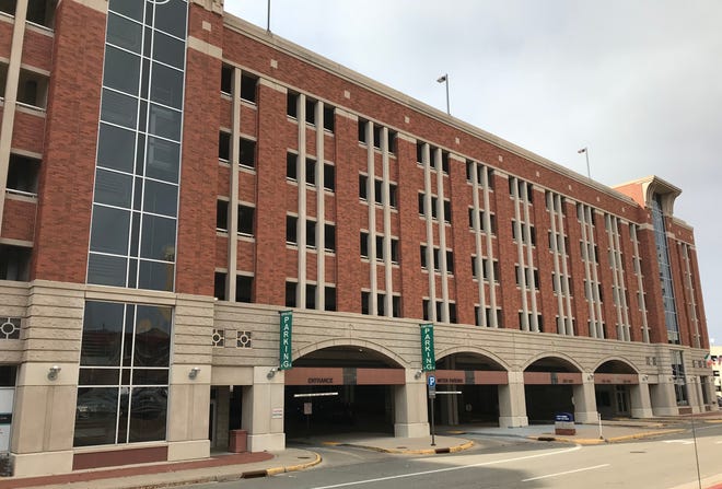 The Jefferson Street parking ramp in Wausau, pictured on Nov. 11, 2019.