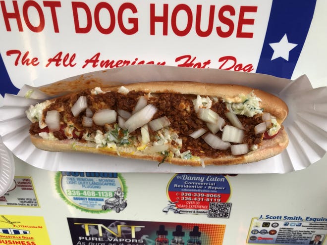 hot dog house menu